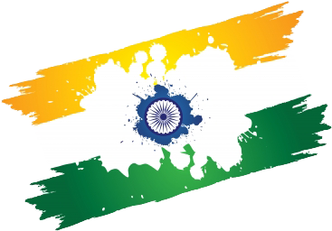 Click on the India Flag Map P