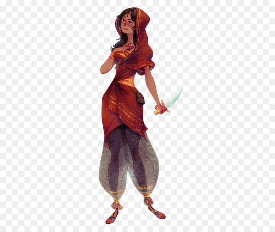 India Character Fashion   Indian Woman Warrior - Indian Warrior, Transparent background PNG HD thumbnail