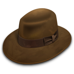 256X256 - Indiana Jones Hat, Transparent background PNG HD thumbnail