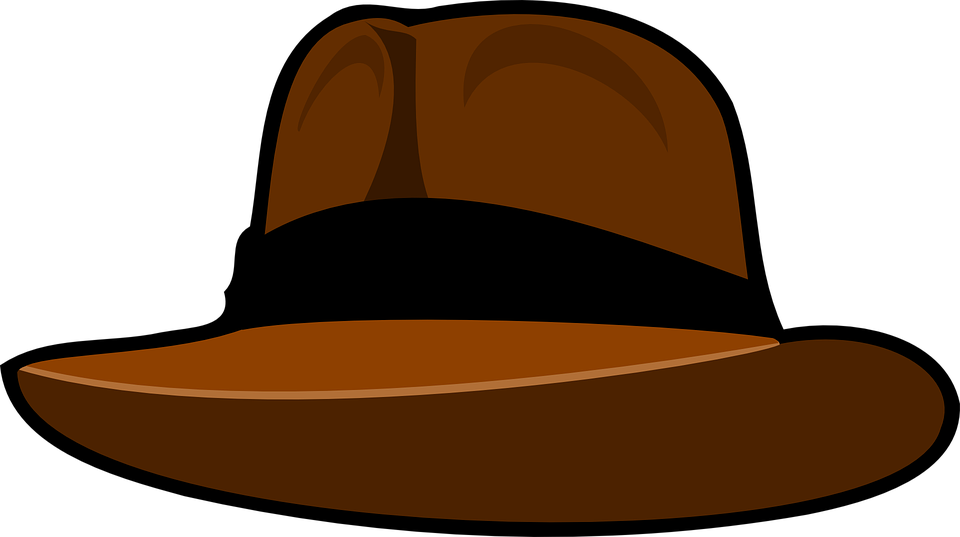 Hat, Fedora, Brown, Indiana Jones, Fashion, Male - Indiana Jones Hat, Transparent background PNG HD thumbnail