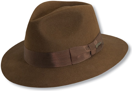 Indiana Jones Felt Hat - Indiana Jones Hat, Transparent background PNG HD thumbnail