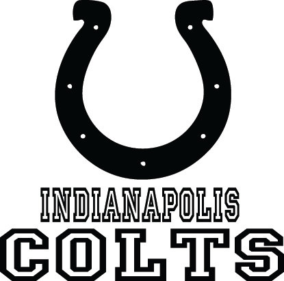 Indianapolis Colts Football Logo U0026 Name Custom By Vinylgrafix - Indianapolis Colts Vector, Transparent background PNG HD thumbnail