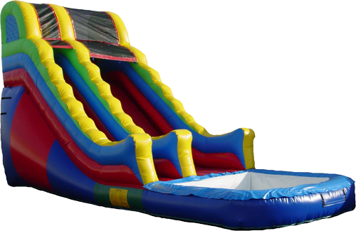 Giant 16 Ft Wet/dry Inflatable Slide. Kidflatables Waterslide - Inflatable Water Slide, Transparent background PNG HD thumbnail