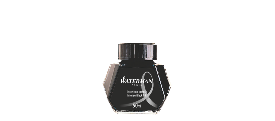 Ink Bottles Black Ink For Fountain Pen - Ink Bottle Black And White, Transparent background PNG HD thumbnail