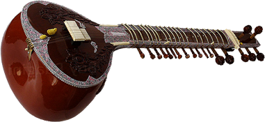 Instrument Sitar - Sitar, Transparent background PNG HD thumbnail