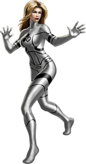Future Foundation Invisible Woman Portrait Art.png - Invisible Woman, Transparent background PNG HD thumbnail