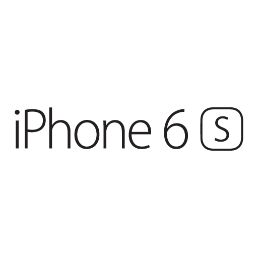 Apple iPhone 6S logo vector .