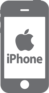 Apple Iphone Logo Vector - Iphone 6s Vector, Transparent background PNG HD thumbnail