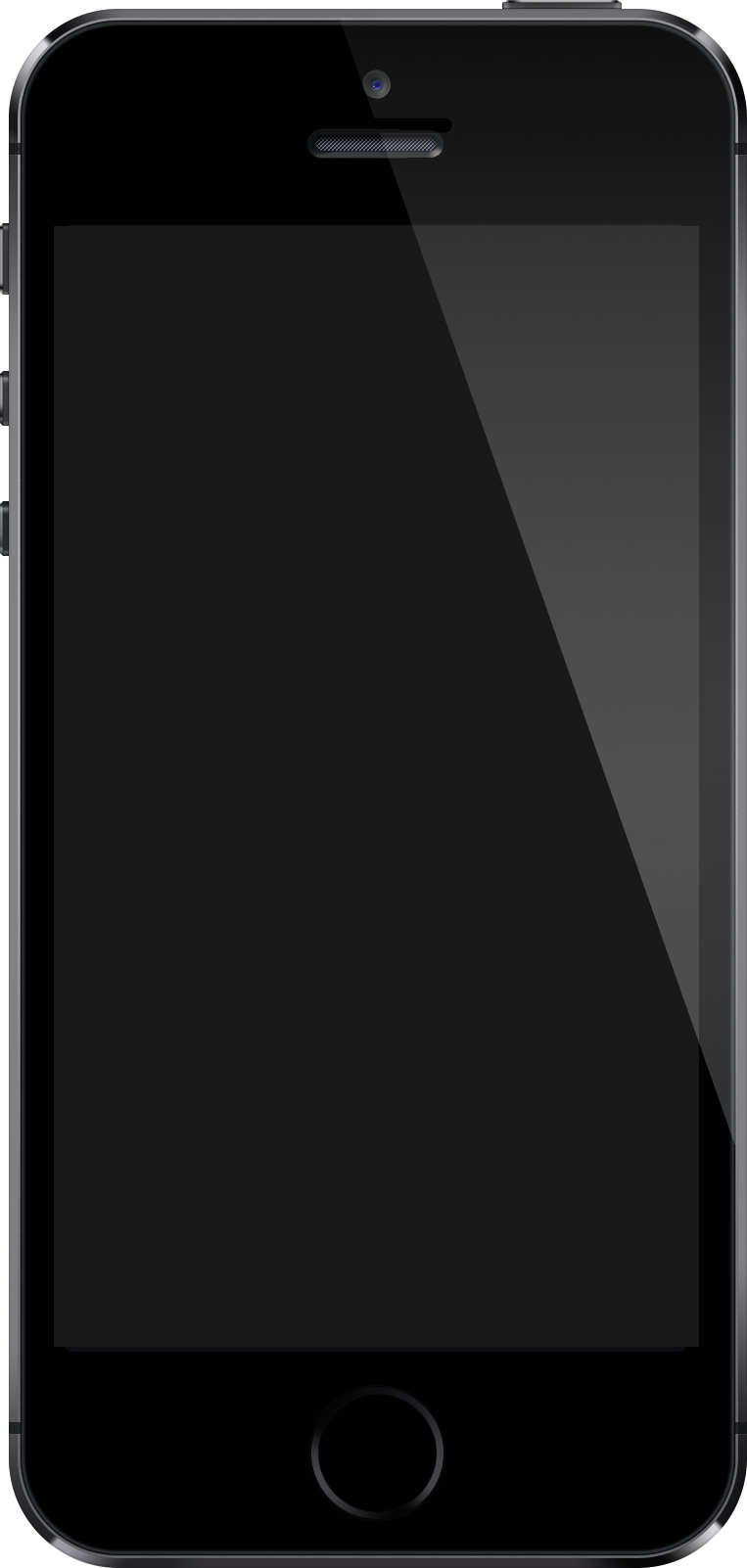 Written Hdpng.com  - Iphone Black And White, Transparent background PNG HD thumbnail