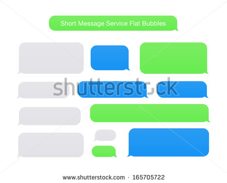 Users Who Downloaded This File Also Downloaded. Flat Messages Bubbles - Iphone Text Bubble, Transparent background PNG HD thumbnail