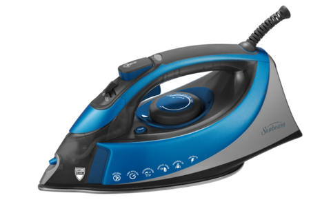 Press The Finest Details To Perfection With The Sunbeam Turbo Steam Iron. Maximum Power And Maximum Steam Output Creates Effortless Performance And Superior Hdpng.com  - Iron, Transparent background PNG HD thumbnail