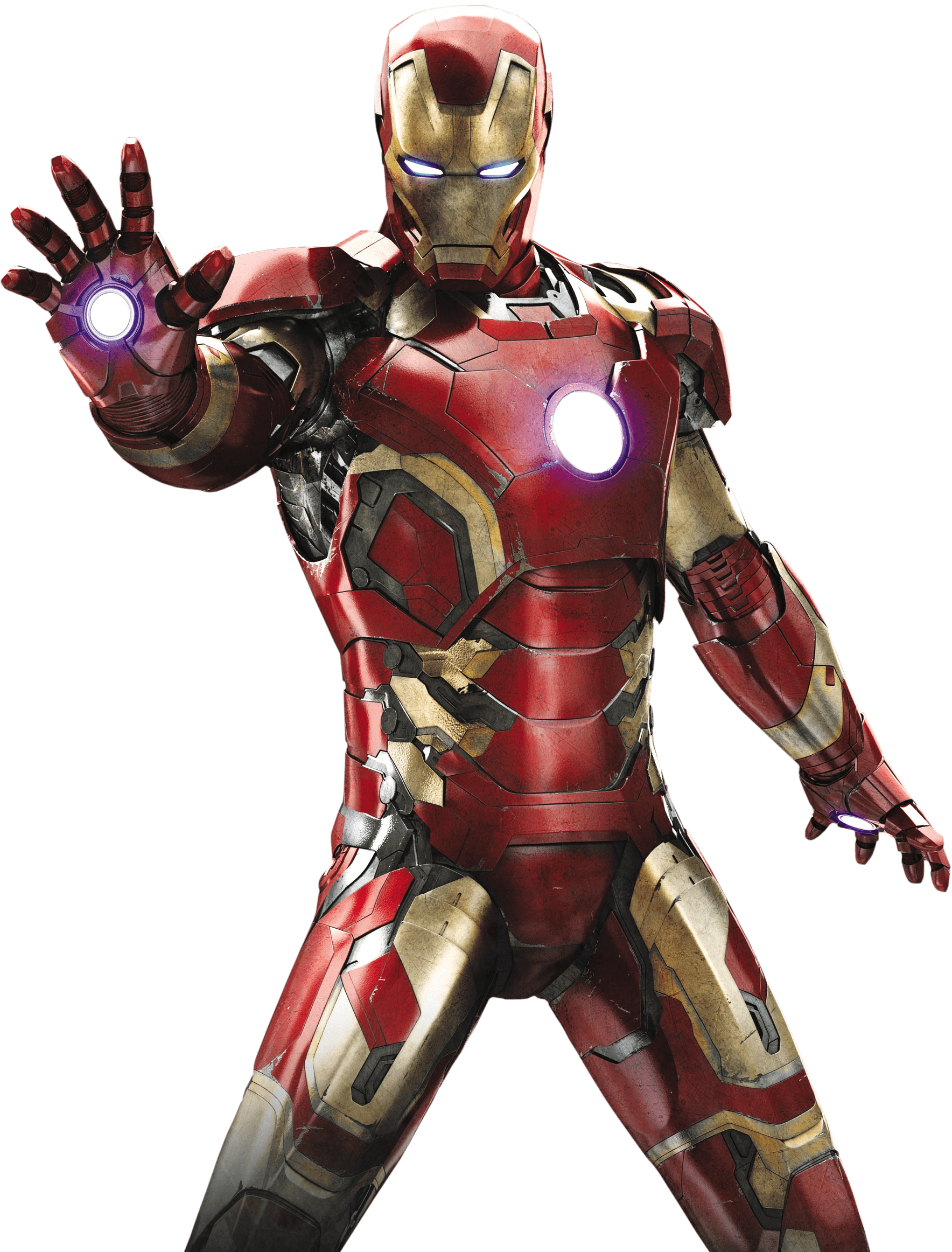 Iron Man Standing - Iron Man, Transparent background PNG HD thumbnail