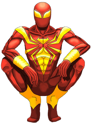 Clipart Info - Iron Spiderman, Transparent background PNG HD thumbnail