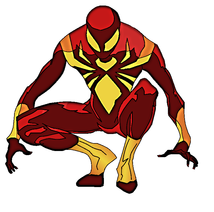 Iron Suit Spiderman Finished Cyberaxl On Deviantart - Iron Spiderman, Transparent background PNG HD thumbnail