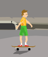 File:irresponsible Son On Skateboard.png - Irresponsible, Transparent background PNG HD thumbnail