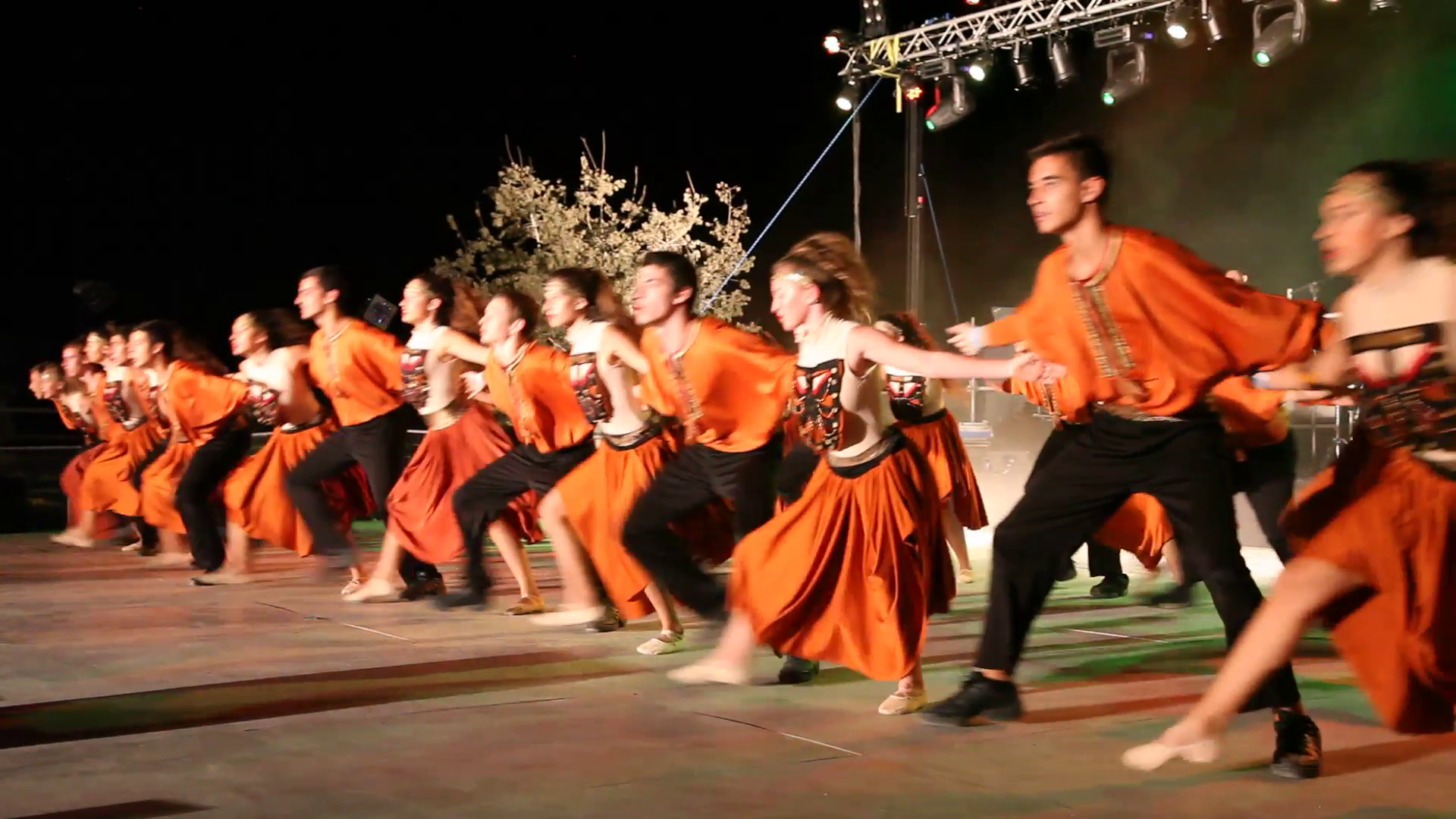 Dancers Perform Nostalgic Israeli Folk Dances During Harvest Festival In Celebration Of 70 Years Of Dancing In Kibbutz Dalia. Photographed With Permission. - Israeli Dancing, Transparent background PNG HD thumbnail