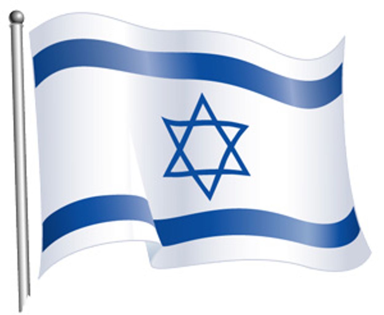 Clipart Israel Flag - Israeli Flag, Transparent background PNG HD thumbnail