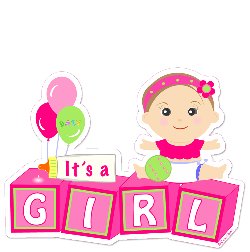 Baby Girl PNG Photo, Its A Girl PNG - Free PNG