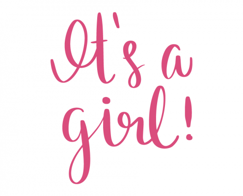 Itu0027S A Girl - Its A Girl, Transparent background PNG HD thumbnail