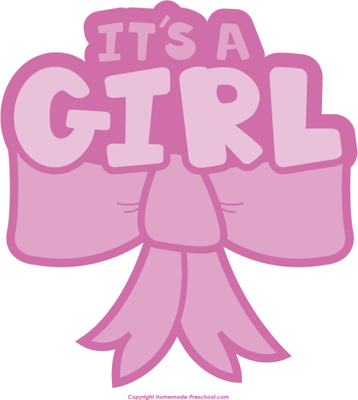 Transparent Its A Girl Clipart - Its A Girl, Transparent background PNG HD thumbnail
