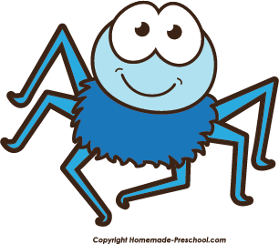 Pin Colorful Clipart Spider #10 - Itsy Bitsy Spider, Transparent background PNG HD thumbnail