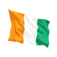 Ivory Coast Flag Png Clipart Png Image - Ivory Coast, Transparent background PNG HD thumbnail