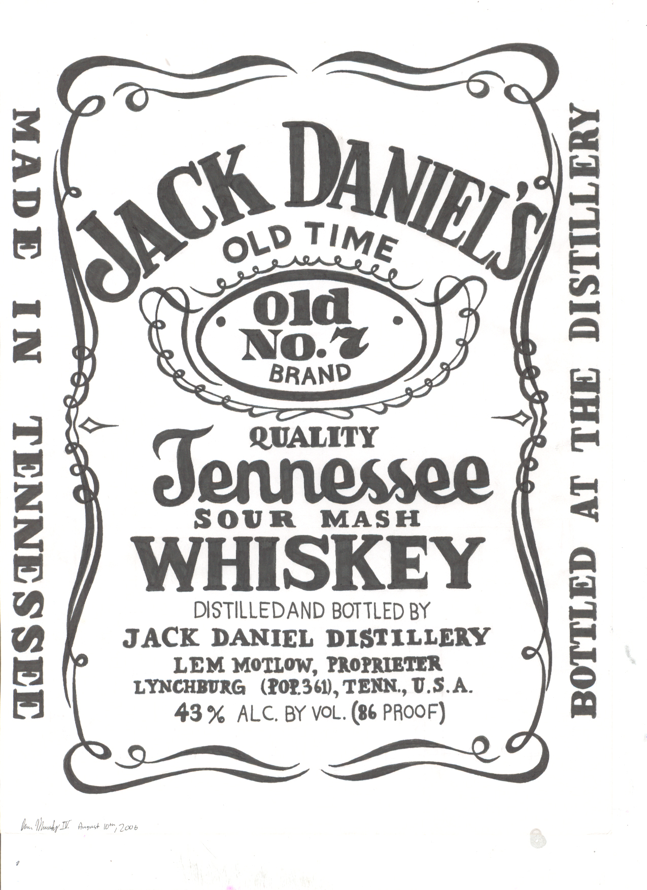 Best Jack Daniels Logo Stickers 82 For Create Logo Free With Jack Daniels Logo Stickers - Jack Daniels Vector, Transparent background PNG HD thumbnail