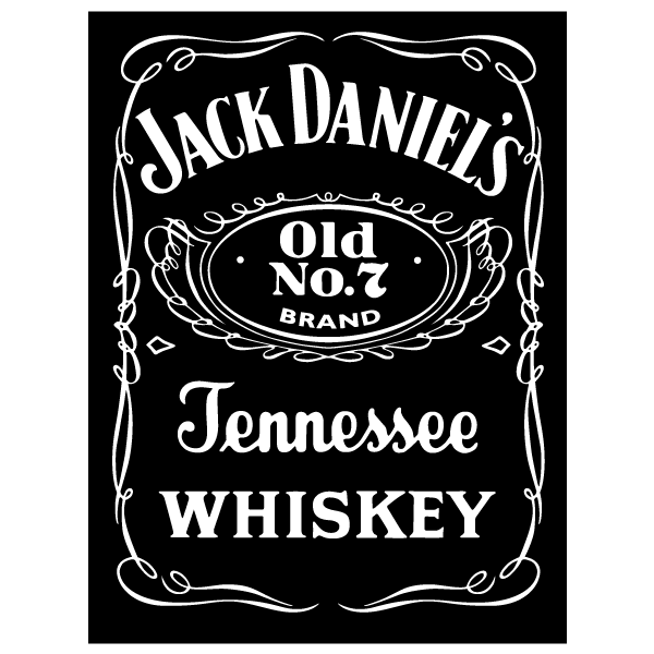 Jack Daniels Vector Logo Black - Jack Daniels Vector, Transparent background PNG HD thumbnail