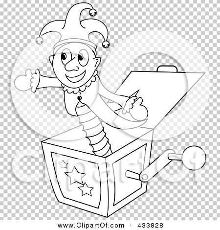 Pixels Hdpng.com  - Jack In The Box Black And White, Transparent background PNG HD thumbnail