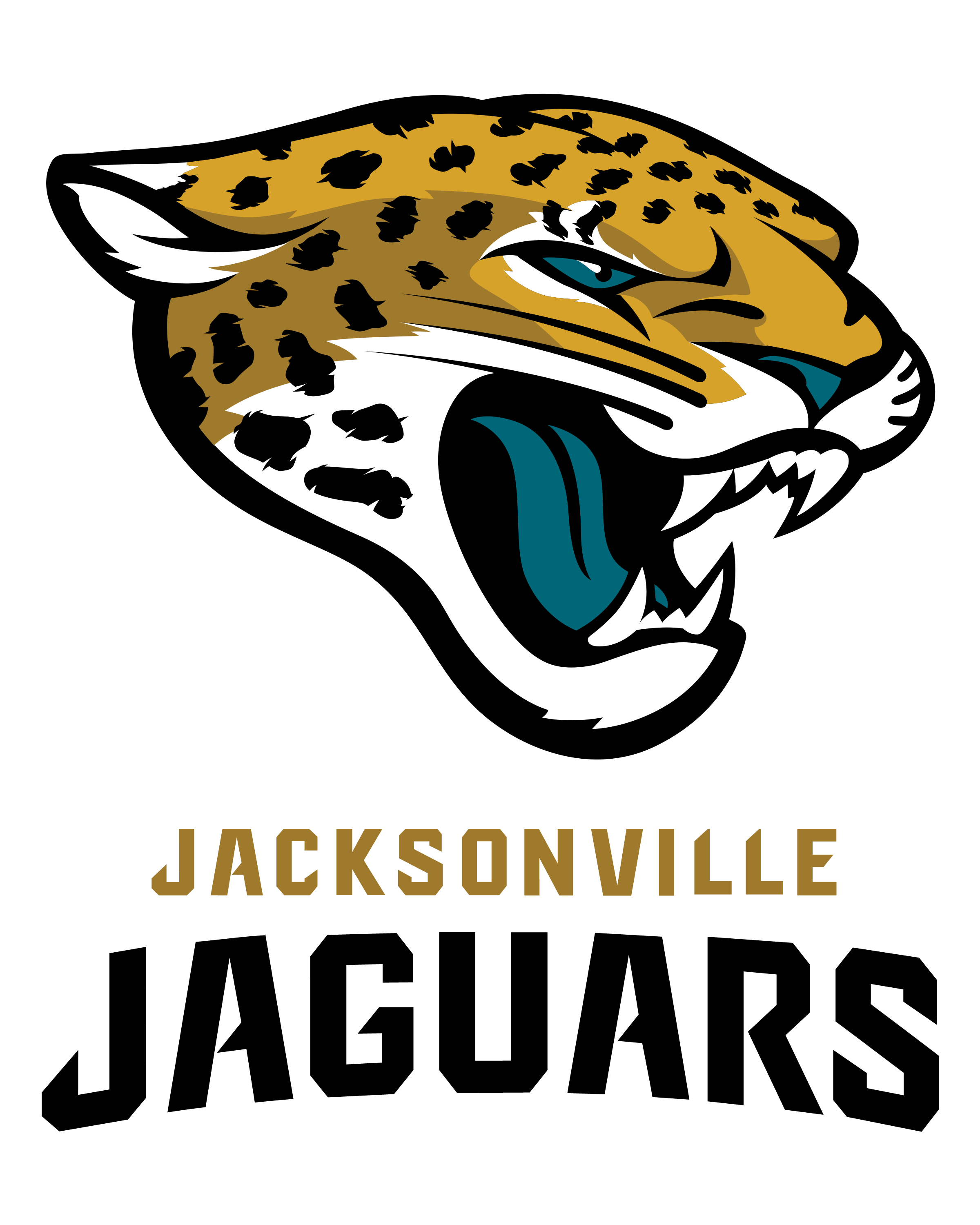 Jacksonville Jaguars Football Logo - Jacksonville Jaguars, Transparent background PNG HD thumbnail
