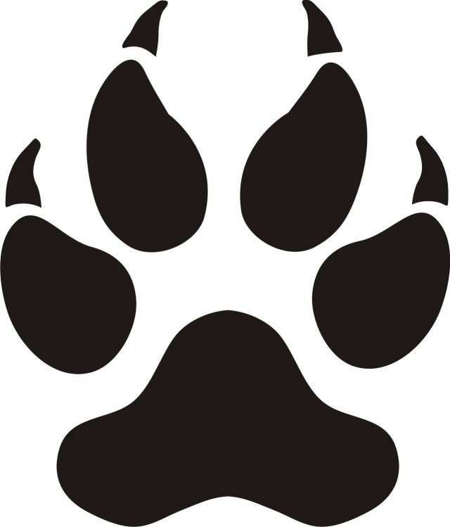 Jaguar Paw Png - Panther Paw Prints Clip Art | Clipart Library   Free Clipart Images, Transparent background PNG HD thumbnail