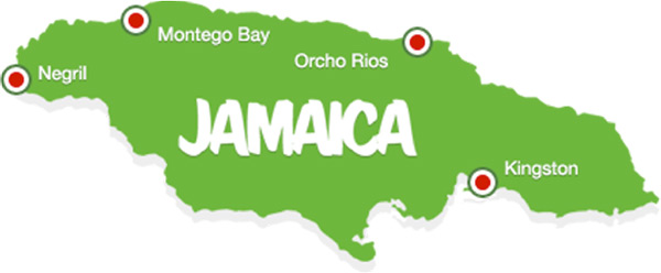 Map Of Jamaica - Jamaica, Transparent background PNG HD thumbnail