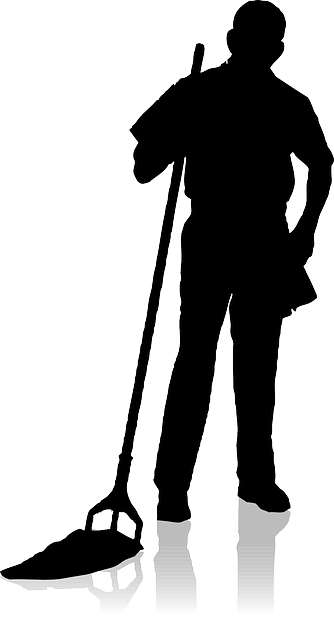 The Arnold Schwarzeneggar Of Janitors - Janitor Black And White, Transparent background PNG HD thumbnail