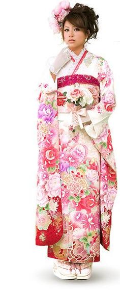 Beautiful Japanese Kimono - Japanese Kimono, Transparent background PNG HD thumbnail