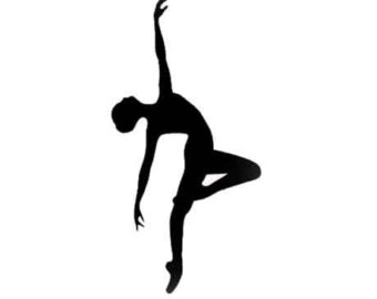 Contemporary Dancer Silhouette | Img Need - Jazz Dancer Silhouette, Transparent background PNG HD thumbnail