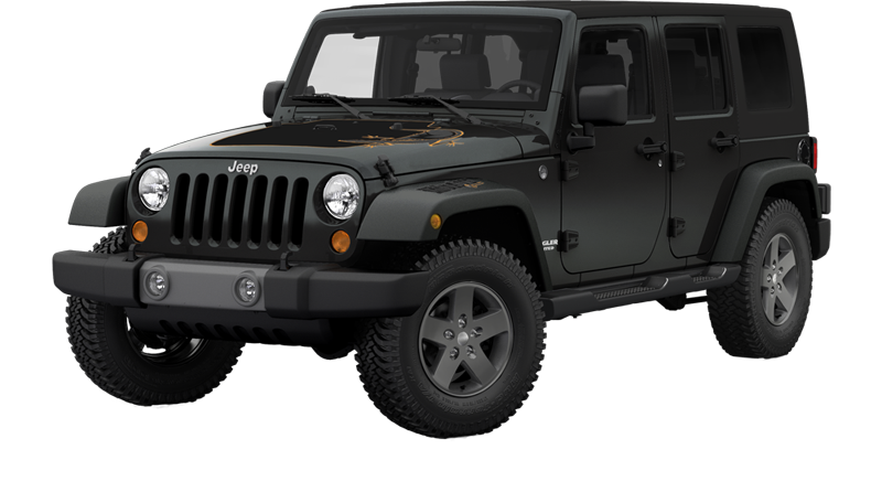Jeep Wrangler - Jeep Black And White, Transparent background PNG HD thumbnail