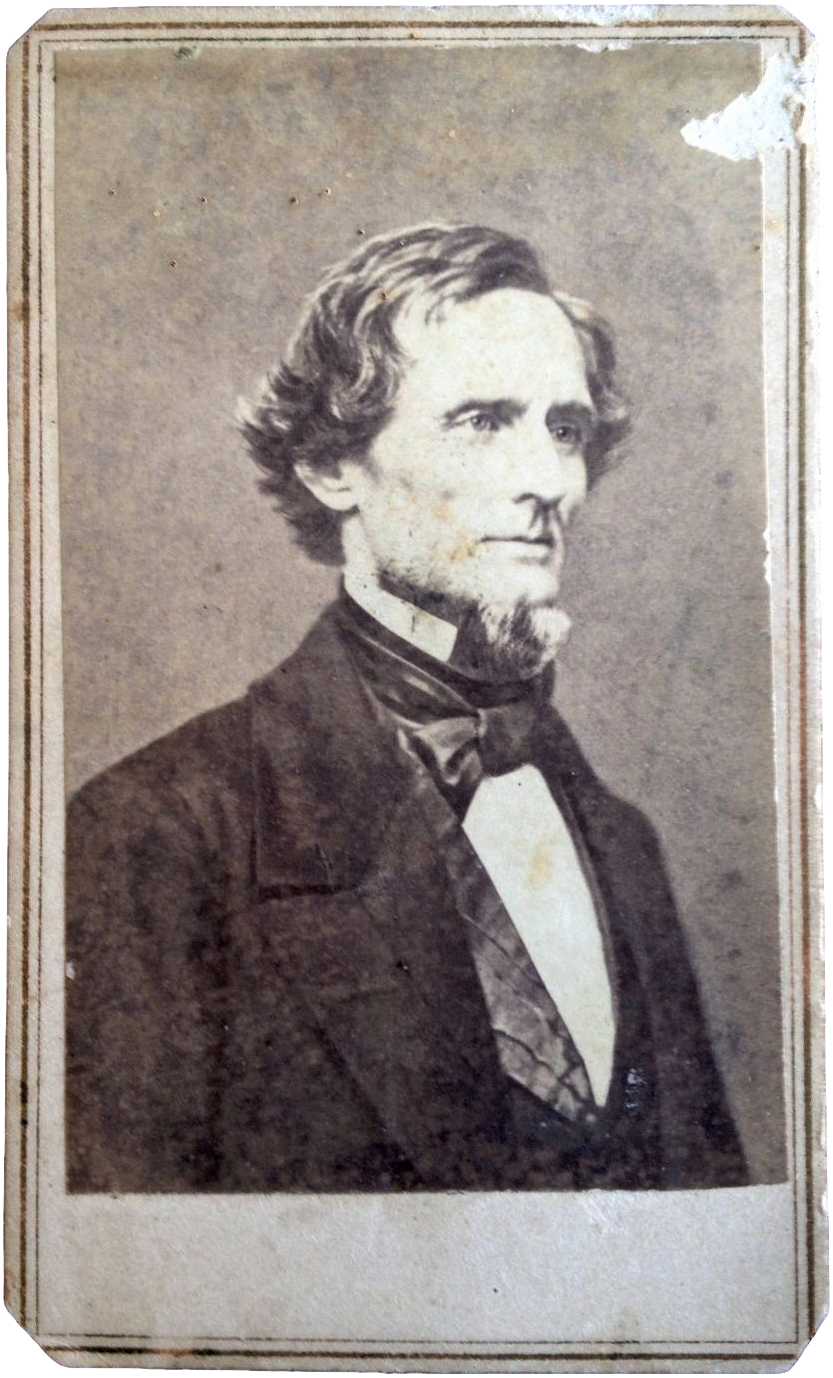 File:jefferson Davis Cdv By Brady, 1865.png - Jefferson Davis, Transparent background PNG HD thumbnail