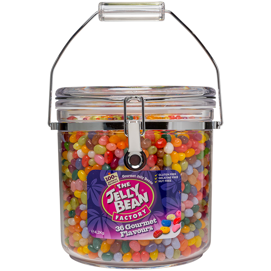 4.2 Kg Monster Jar Of Gourmet Jelly Beans - Jelly Bean Jar, Transparent background PNG HD thumbnail