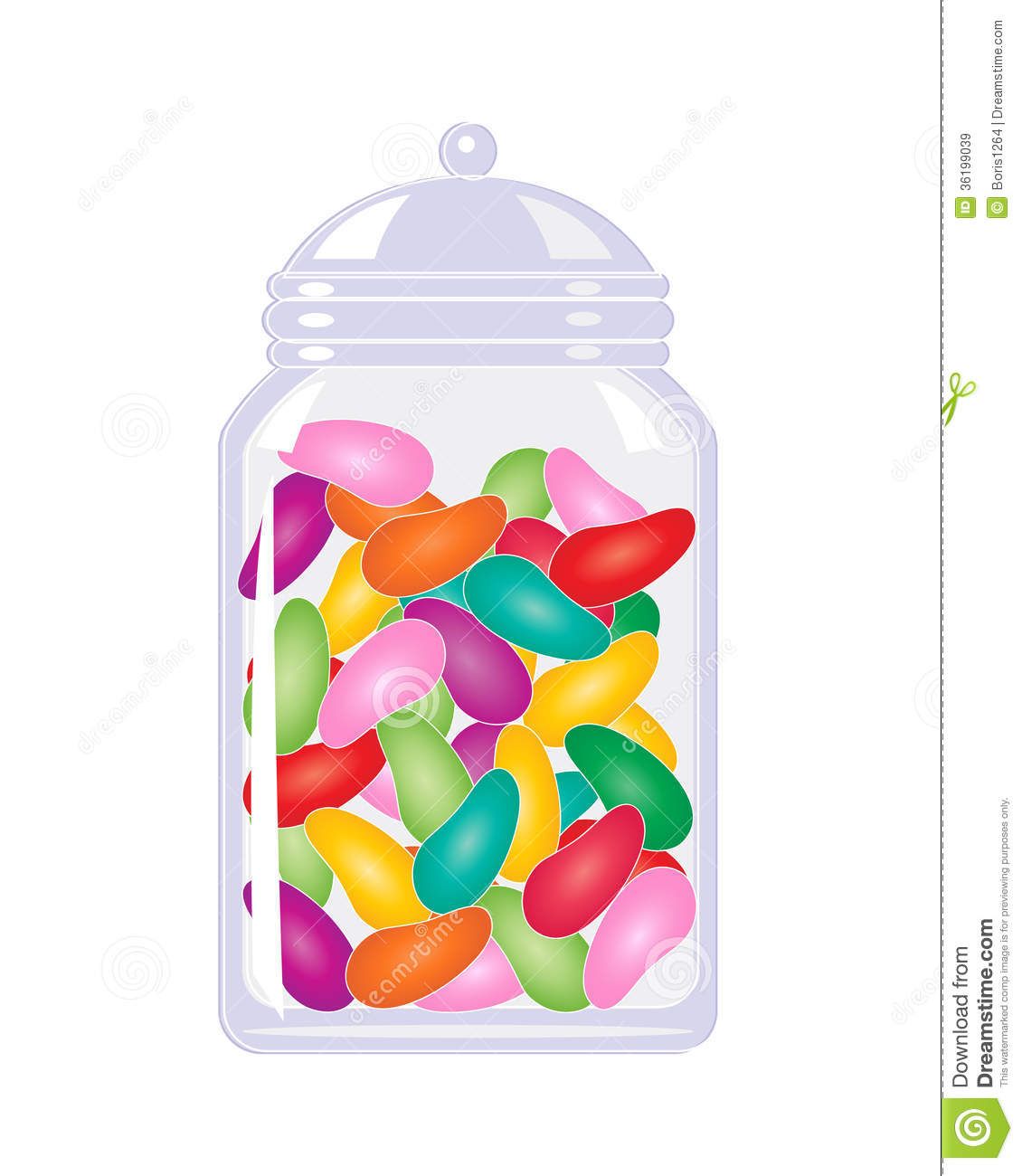 Image Result For Clip Art Jelly Beans - Jelly Bean Jar, Transparent background PNG HD thumbnail