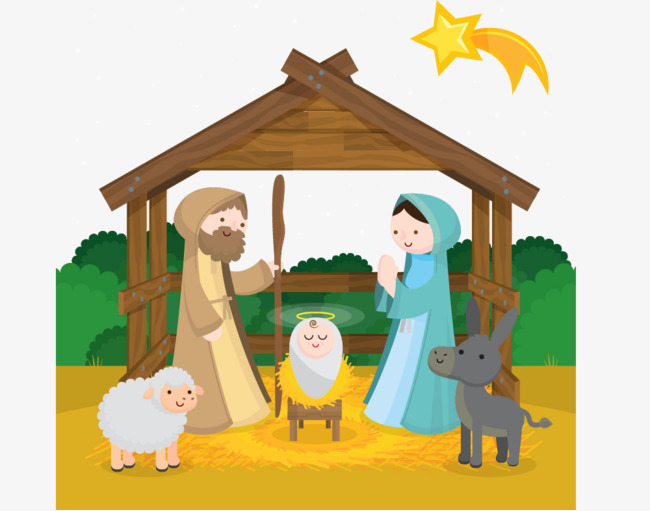 Birth Of Jesus Christ, Straw Shed, Christian, Nativity Png And Vector - Jesus Birth, Transparent background PNG HD thumbnail