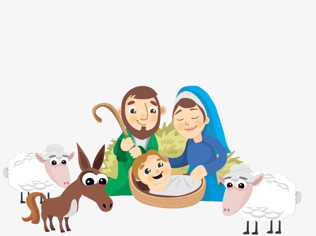 Vector Birth Of Jesus, Hd, Pretty, Animal Png And Vector - Jesus Birth, Transparent background PNG HD thumbnail