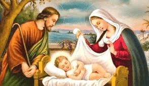 Holy Family and the birth of 
