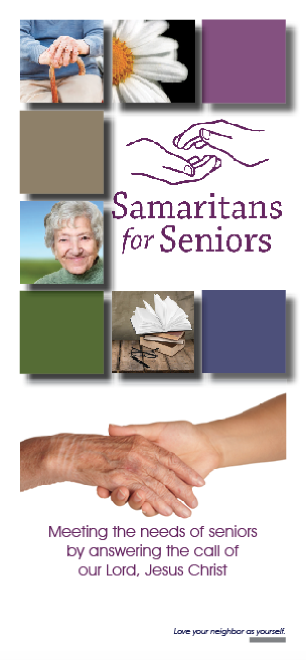 Samaritans For Seniors Brochure - Jesus With Seniors, Transparent background PNG HD thumbnail