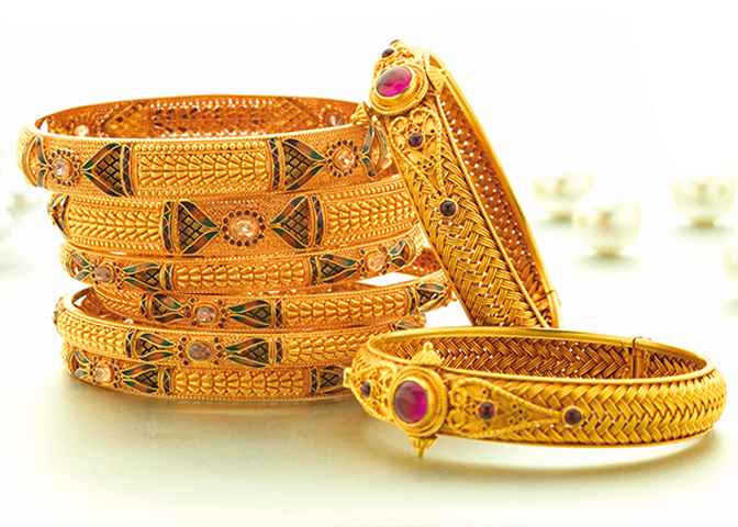 Exclusive Jewellery   Gold Bangle Designs - Jewellery, Transparent background PNG HD thumbnail