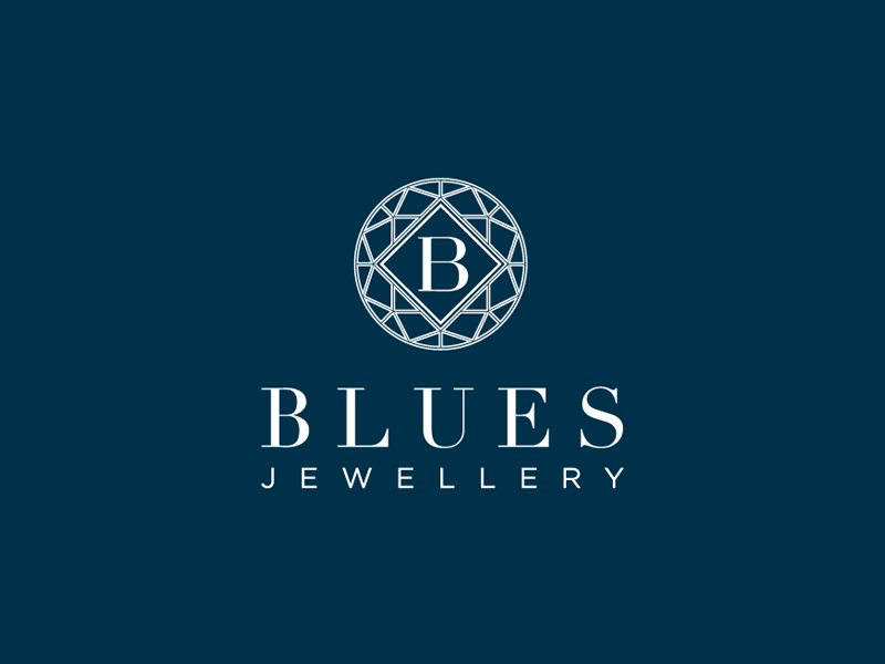 Blues Jewellery Logo - Jewelry Company, Transparent background PNG HD thumbnail