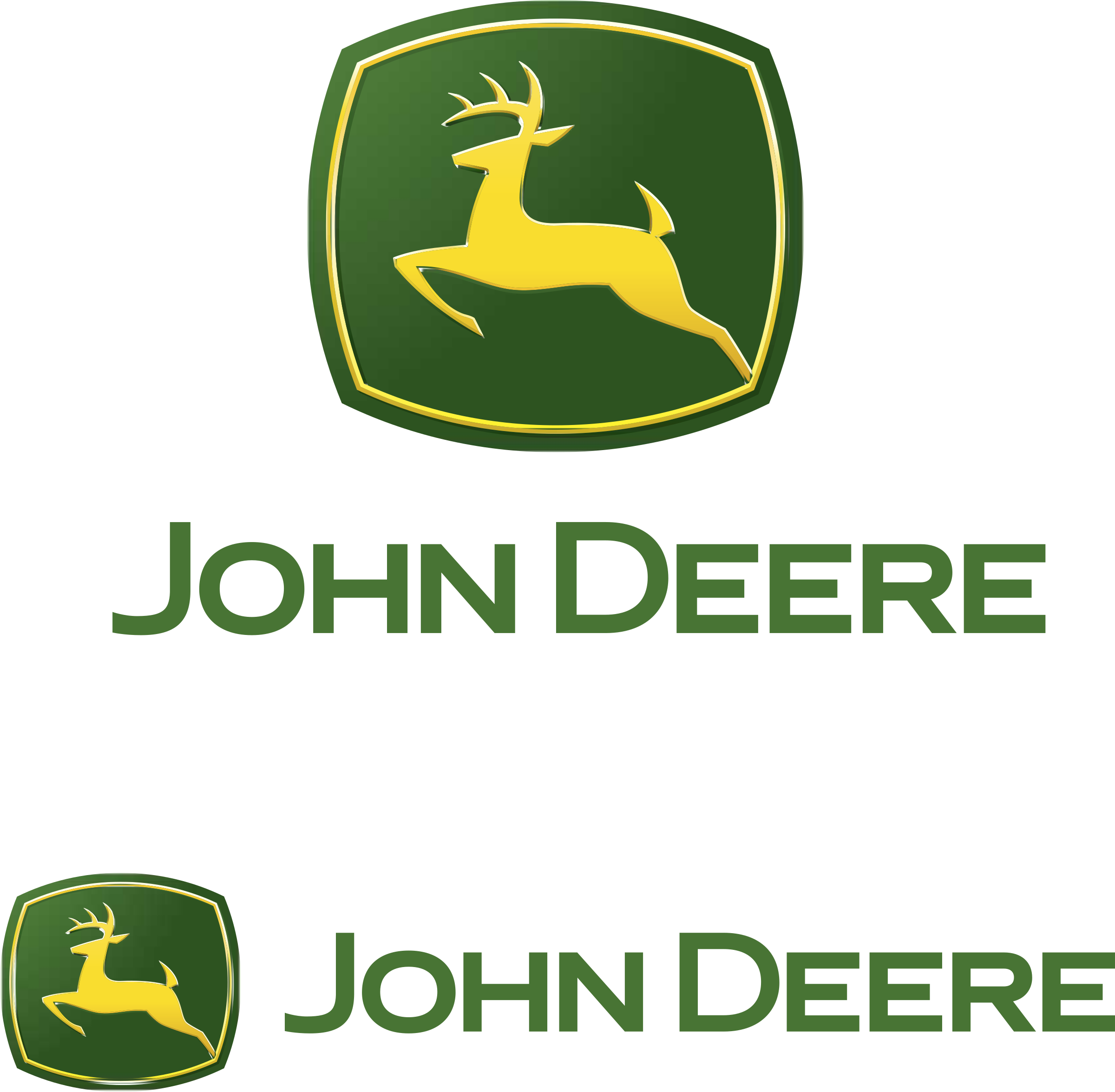 John Deere Logo Png Transparent & Svg Vector   Pluspng Pluspng.com - John Deere, Transparent background PNG HD thumbnail