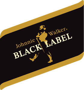 Johnnie Walker Black Label Logo Vector - Johnnie Walker Eps, Transparent background PNG HD thumbnail