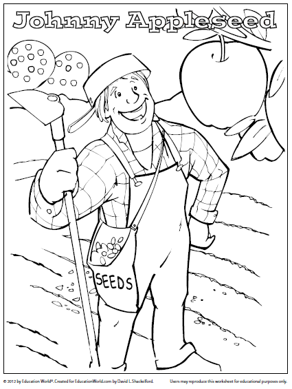 Click Here: Appleseed.pdf To Download The Document. - Johnny Appleseed, Transparent background PNG HD thumbnail