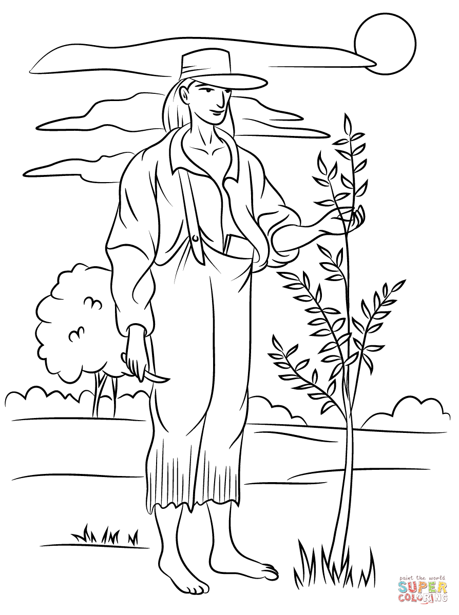 Johnny Appleseed PNG - Click The Johnny Apple