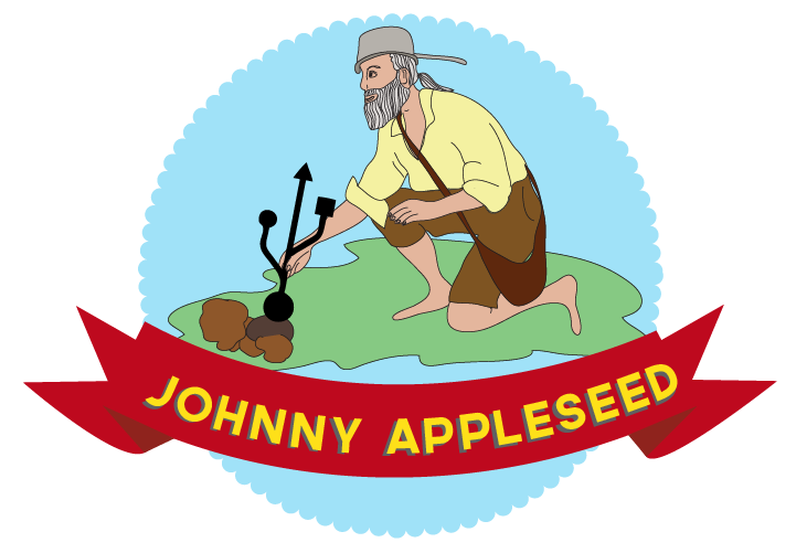 Johnny Appleseed Award! - Johnny Appleseed, Transparent background PNG HD thumbnail